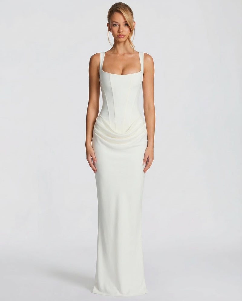 OLIVIA | Maxi Vestido Ampulheta