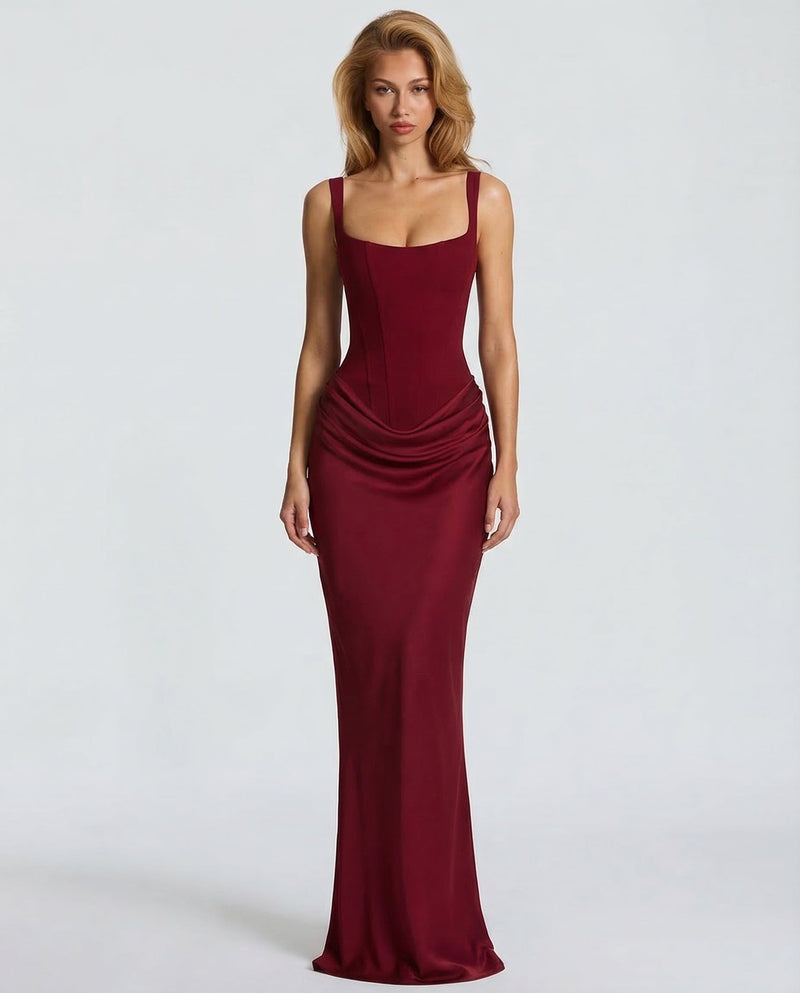 OLIVIA | Maxi Vestido Ampulheta