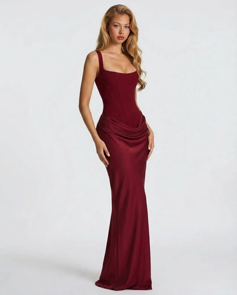OLIVIA | Maxi Vestido Ampulheta
