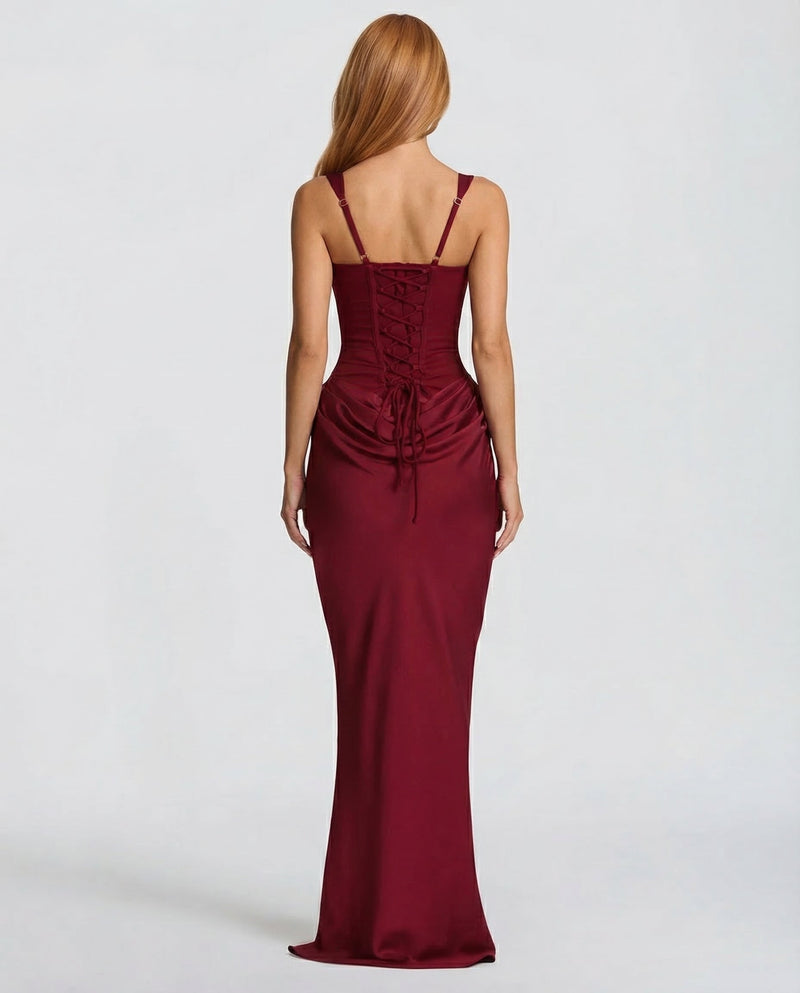 OLIVIA | Maxi Vestido Ampulheta