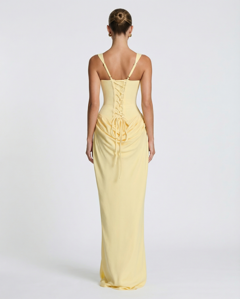 OLIVIA | Maxi Vestido Ampulheta