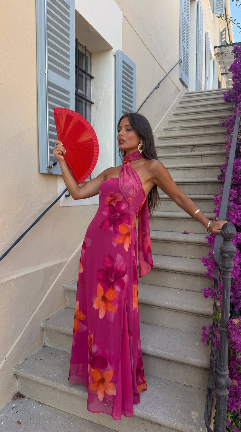 Sol - Vestido Elegante Floral