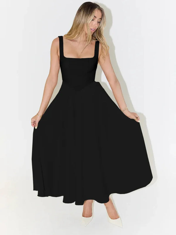 Melisa | Vestido com Saia Midi