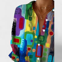 Rute - Camisa Artística Explosão de Cor