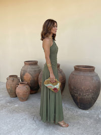 Irene / Vestido Elegante Sem Alças em Malha