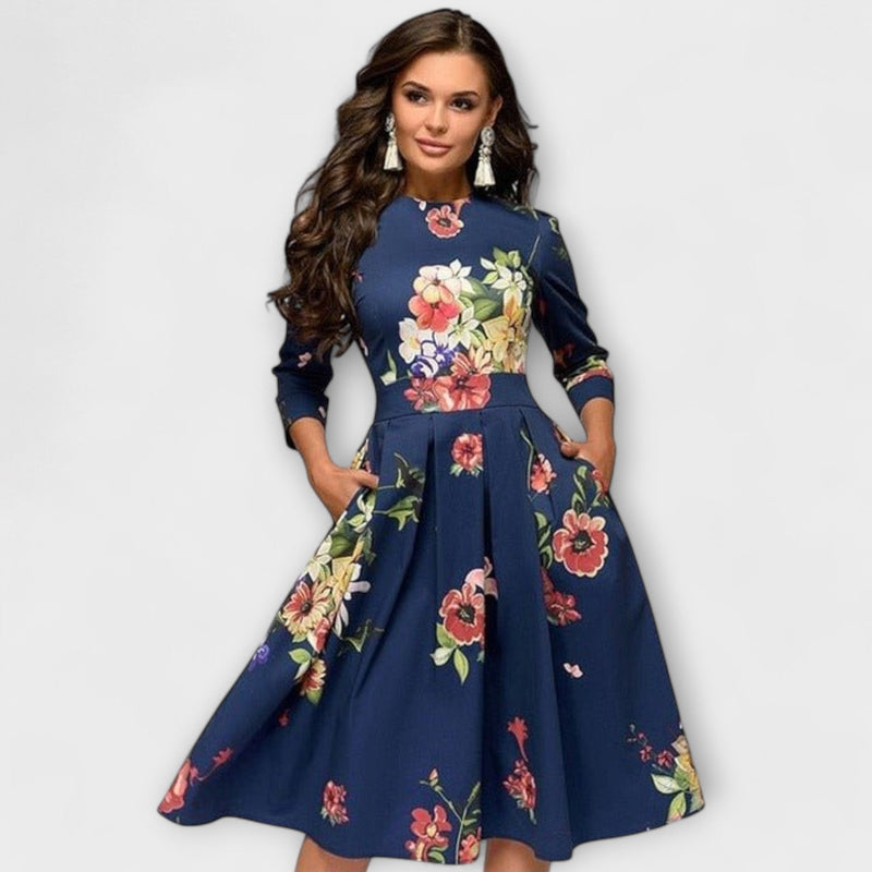 Retrozo - Vestidos elegantes até à metade da perna