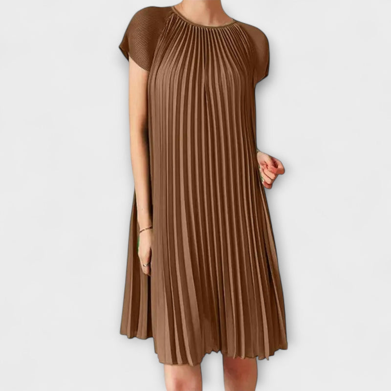 Vestidos plisados elegantes