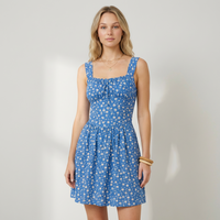 Mariana Vestido com estampado floral